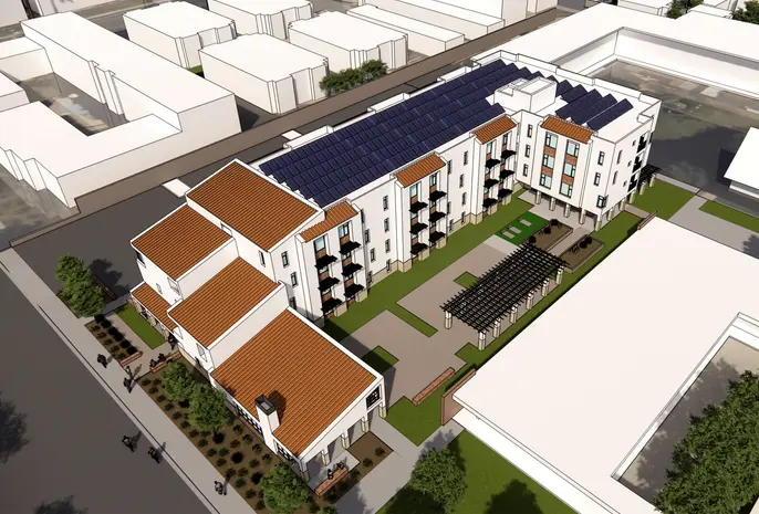 Proposed 4-Story 70-Unit 100% Affordable Housing Development